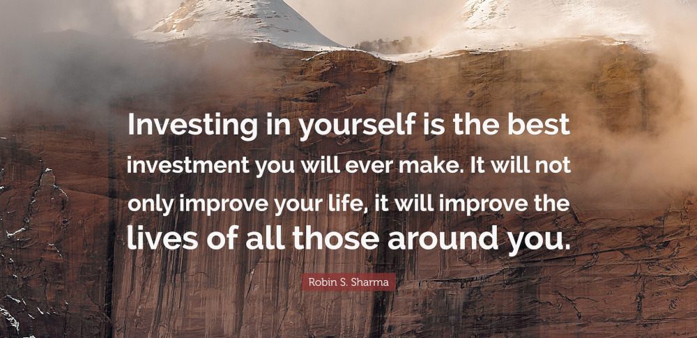 investing in yourself